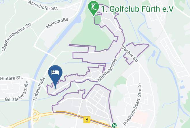 Ambient Hotel Am Europakanal Map