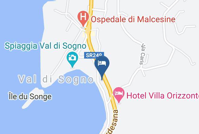 Verona - Ambient Hotel Spiaggia Maps