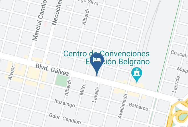 Santa Fe - Ambit Boulevard Hotel Boutique Maps