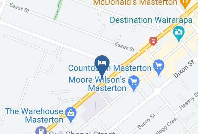 Masterton - Amble Inn Motel Maps