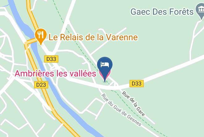 Mayenne - Ambrieres Les Vallees Maps