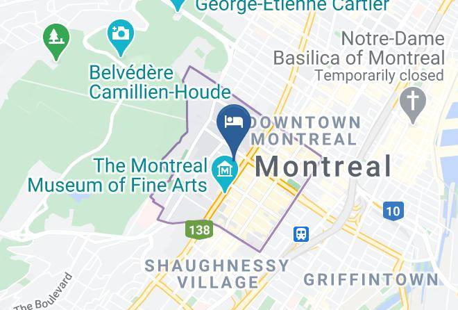 Montreal - Hotel Ambrose Maps