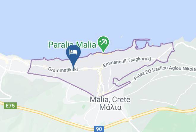 Iraklion - Ambrosia Hotel Maps