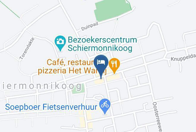 Schiermonnikoog - Ambrosijn Restaurant Ijssalon Hotelsuites Maps