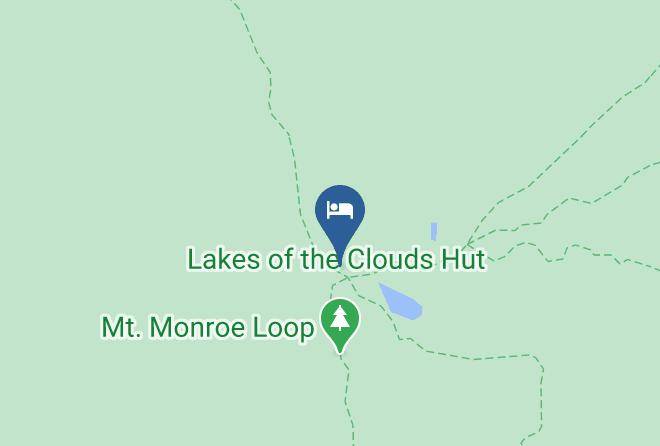 Coos - Amc Lakes Of The Clouds Hut Maps