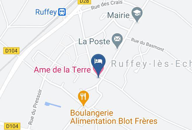 Cote D Or - Ame De La Terre Maps