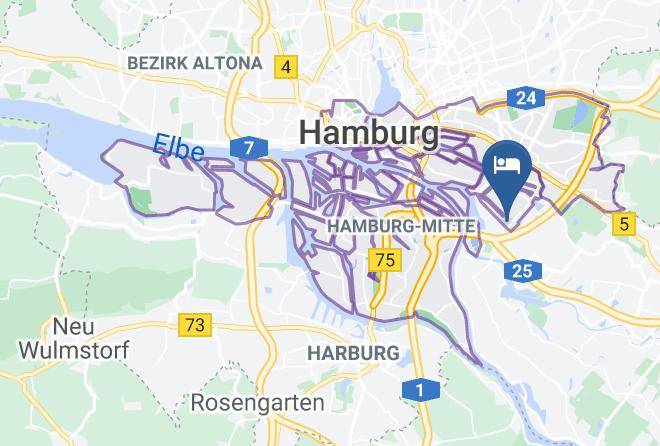 Stadt Hamburg - Plaza Inn Hamburg Moorfleet Maps