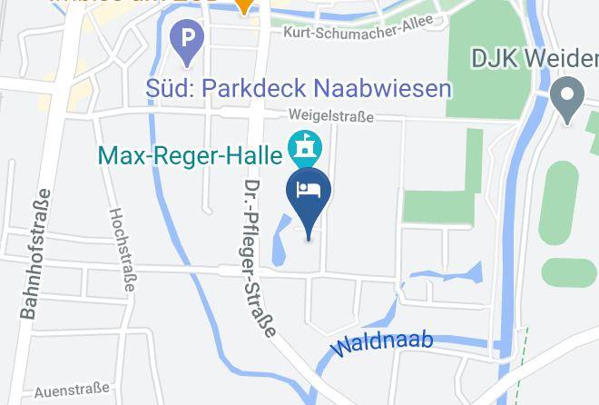 Weiden In Der Oberpfalz - Amedia Hotel Weiden Maps
