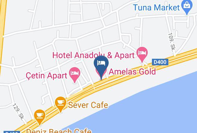 Finike - Amelas Gold Hotel Maps