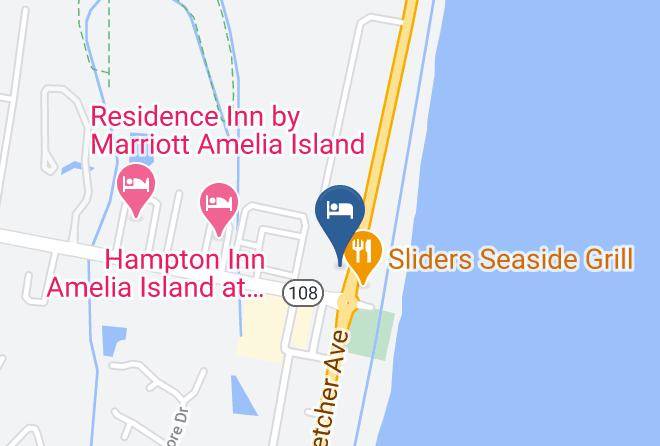 Nassau - Amelia Hotel At The Beach Maps