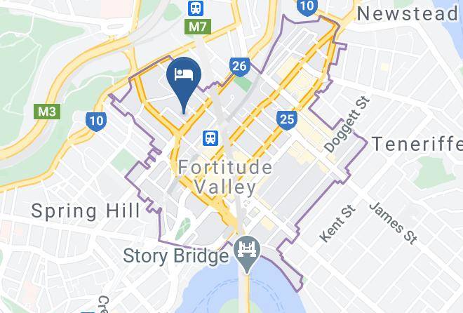 Brisbane - Amelia Hotel Maps