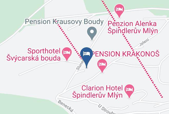 Trutnov - Amenity Hotel & Resort Spindleruv Mlyn Maps