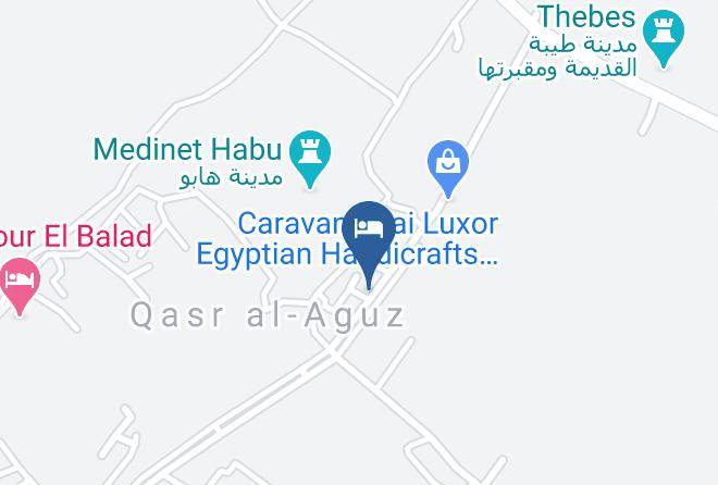 El Qarnah - Amenophis Hotel Maps