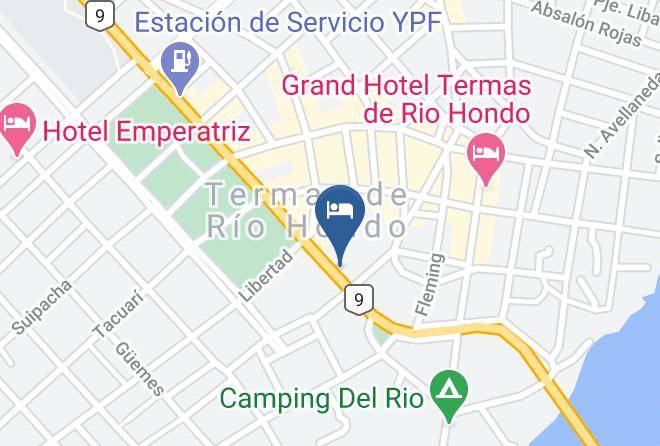 Rio Hondo - Amerian Hotel Casino Carlos V Maps