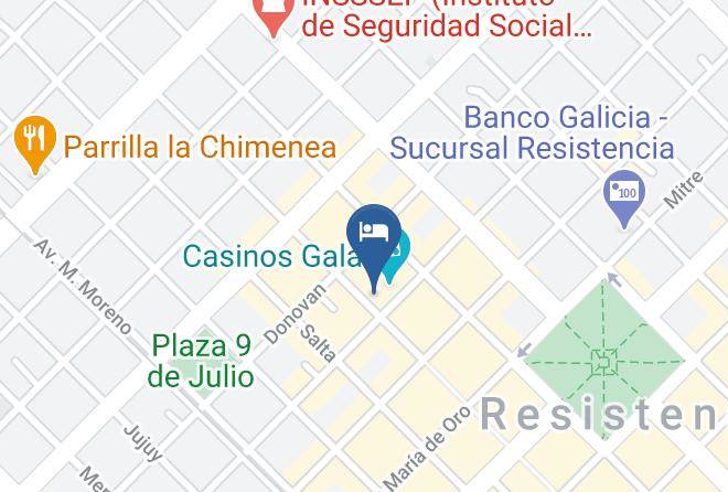 San Fernando - Amerian Hotel Casino Gala Maps