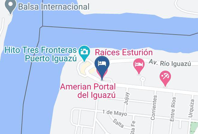 Puerto Esperanza - Amerian Portal Del Iguazu Maps