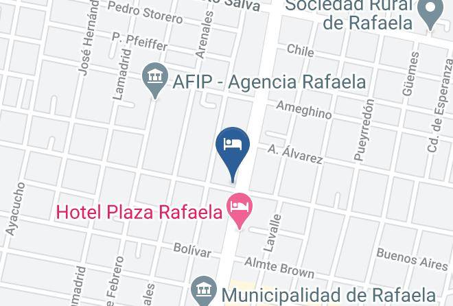 Castellanos Department - Amerian Rafaela Hotel Maps