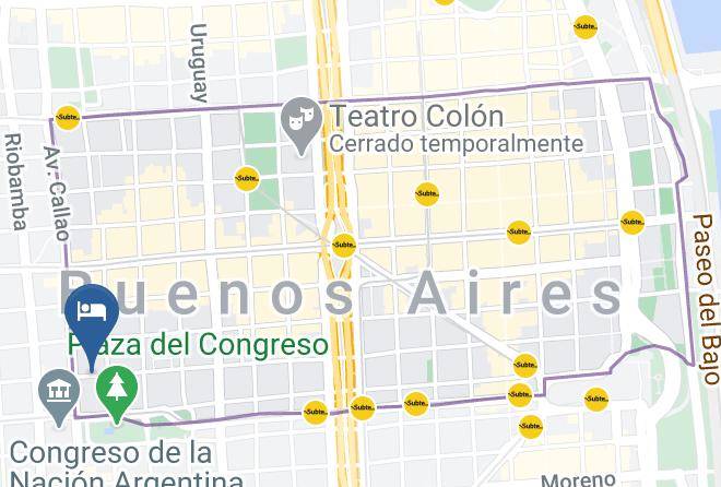 San Nicolas - America Plaza Hotel Maps