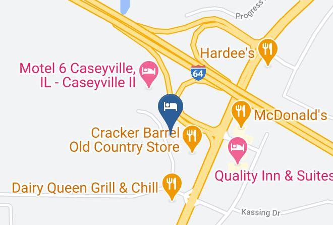 St Clair - America's Best Inn Caseyville Maps