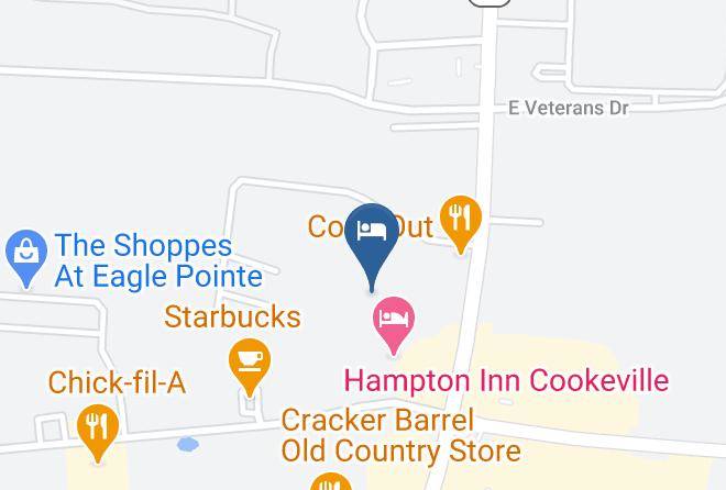 Putnam - Americas Best Value Inn Cookeville Maps