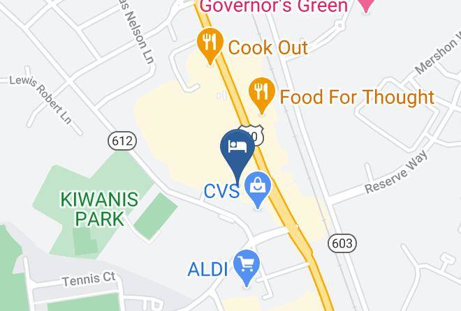 Williamsburg City - America's Inn Maps