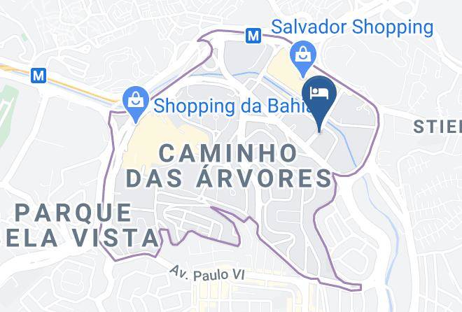Salvador - America Towers Hotel Maps