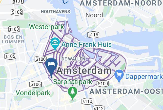 Amsterdam - Hard Rock Hotel Amsterdam American Maps