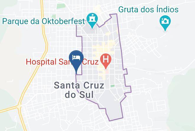 Santa Cruz Do Sul - American Hotel Maps
