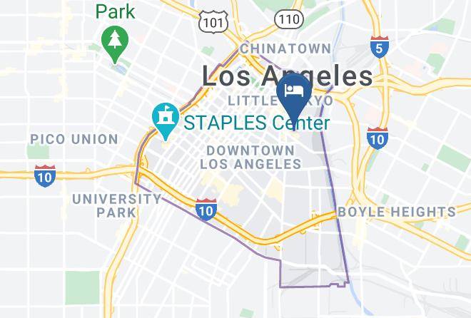 Los Angeles - American Hotel Maps