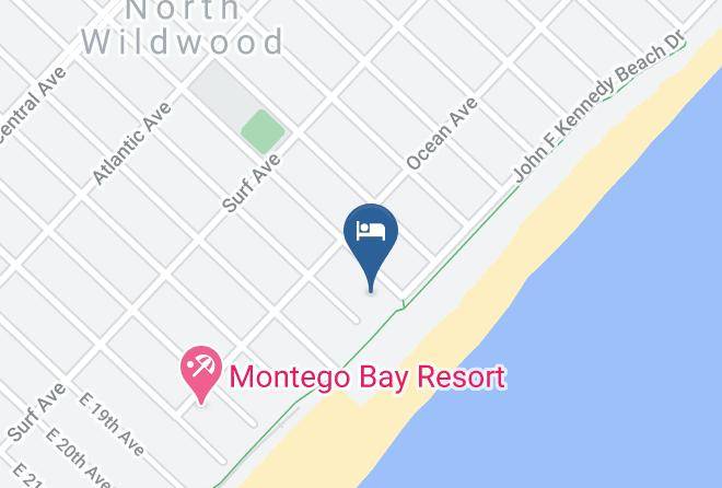 American Inn Motel Map