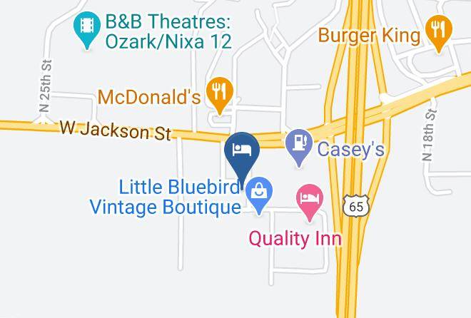Christian - American Inn Ozark Maps