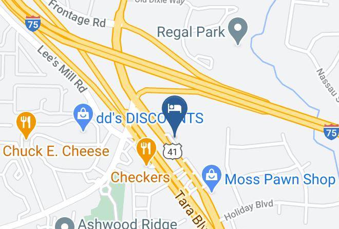 Clayton - American Inn & Suites Maps