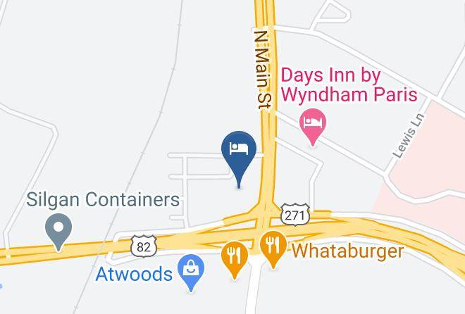 American Inn & Suites Map