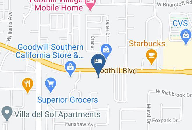 Los Angeles - American Inn & Suites Maps