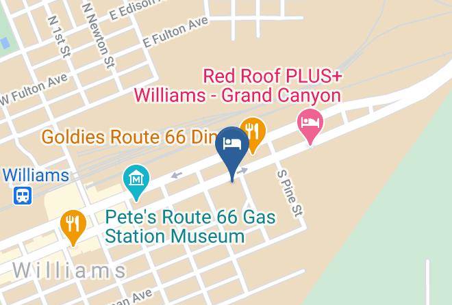 Coconino - American Regency Inn Maps