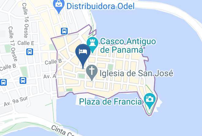 San Felipe - American Trade Hotel & Hall Maps