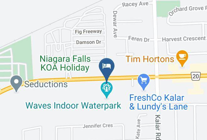 Niagara - Americana Conference Resort Spa & Waterpark Maps