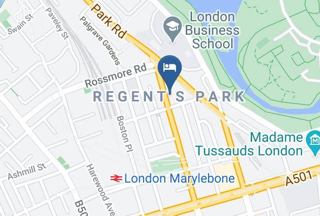 London - Americana Hotel Maps