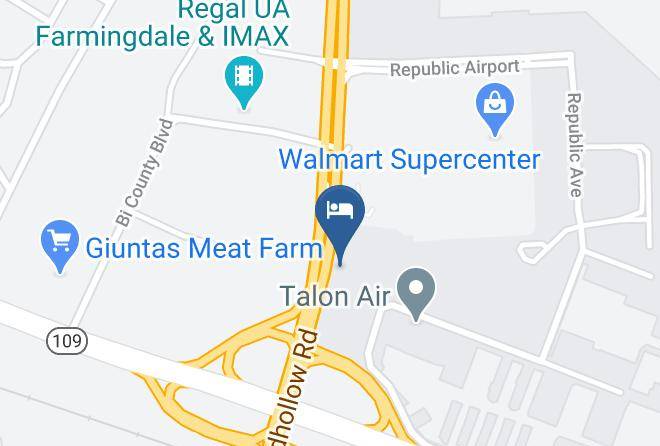 Suffolk - Americana Inn Farmingdale Maps