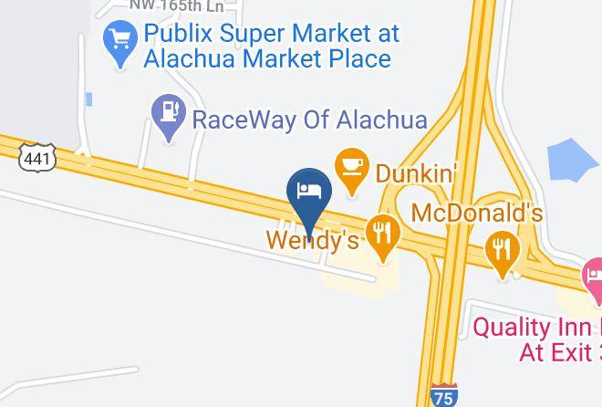 Alachua - Americas Best Value Inn Alachua Maps