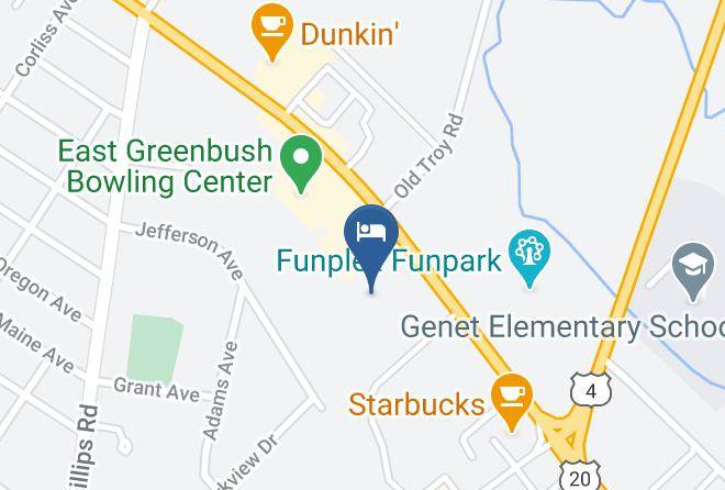 Rensselaer - Americas Best Value Inn Albany East Greenbush Maps
