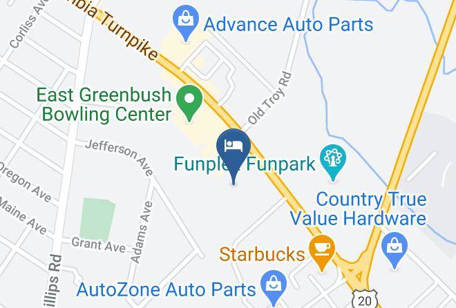 Rensselaer - Americas Best Value Inn Albany East Greenbush Maps