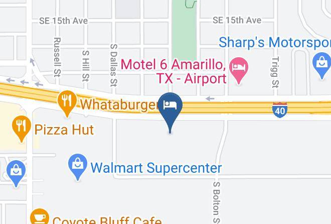 Potter - Americas Best Value Inn Amarillo Airport Maps