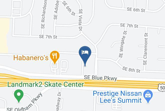 Jackson - Quality Inn Lees Summit Kansas City Maps