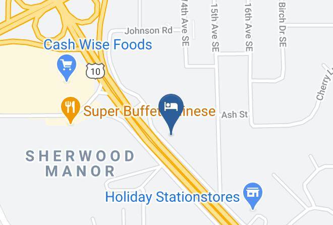 Benton - Americas Best Value Inn & Suites St Cloud Maps