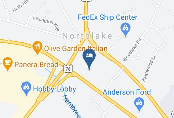 Anderson - Americas Best Value Inn Anderson Sc Maps
