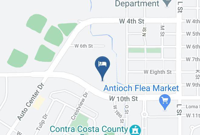 Contrata - Americas Best Value Inn Antioch Maps