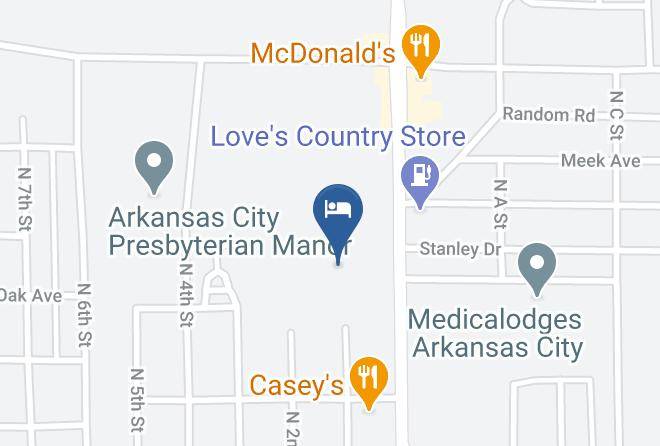 Cowley - Americas Best Value Inn Arkansas City Maps