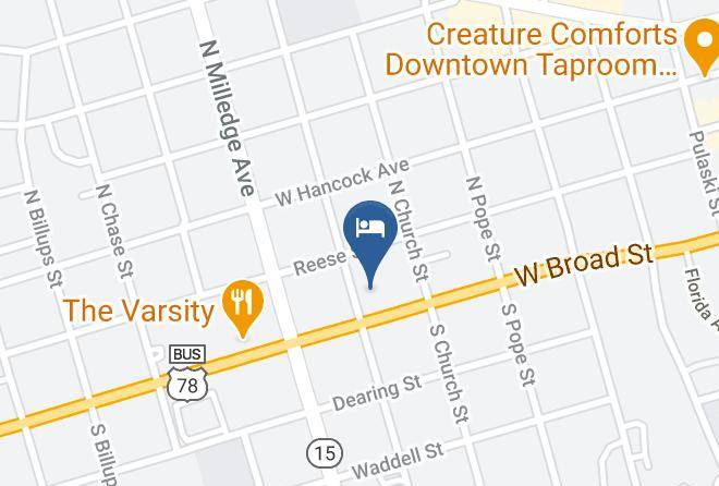 Clarke - Americas Best Value Inn Athens Ga Maps