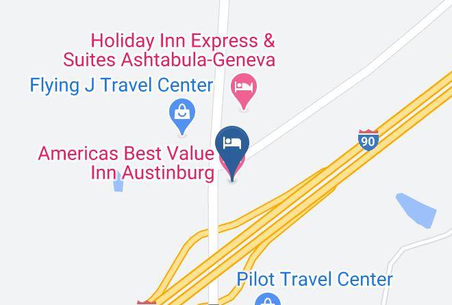 Ashtabula - Americas Best Value Inn Austinburg Maps